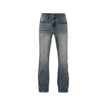 RIVERO - BLEACH WASHED DENIM JEANS