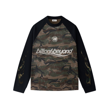 BILLION AND BEYOND - WAVE LONGSLEEVE - CAMO