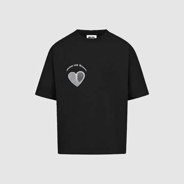 BILLION AND BEYOND - CRACK HEART - BLACK/GREY