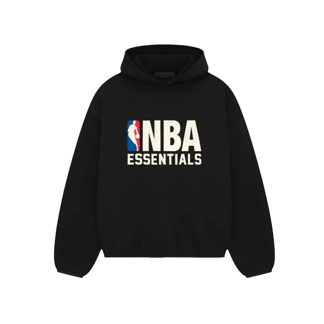 FEAR OF GOD ESSENTIALS - NBA BLACK HOODIE