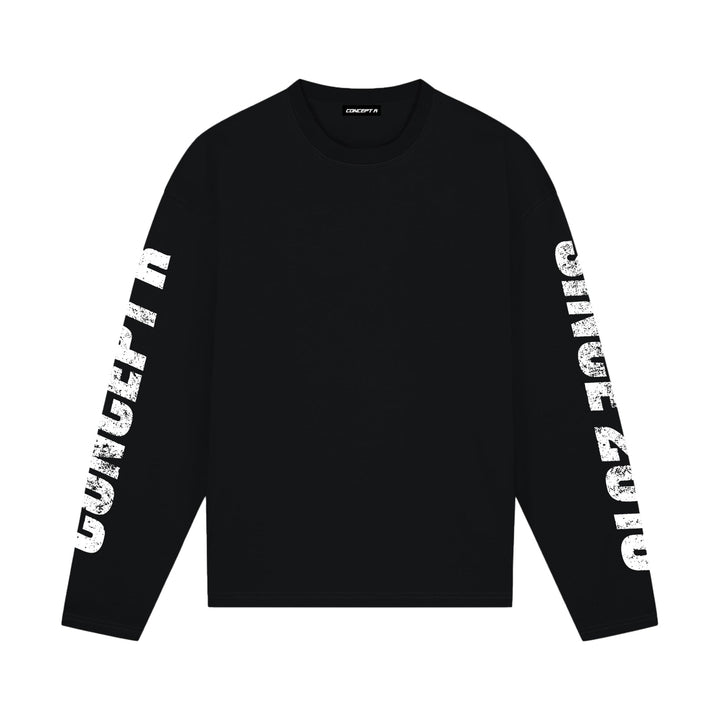 CONCEPT R - ANNIVERSARY LONGSLEEVE - BLACK