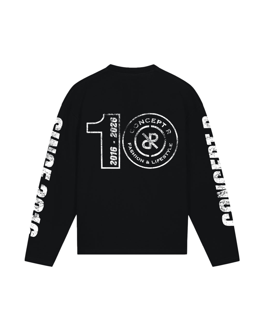 CONCEPT R - ANNIVERSARY LONGSLEEVE - BLACK