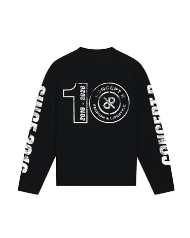 CONCEPT R - ANNIVERSARY LONGSLEEVE - BLACK