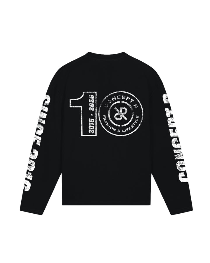 CONCEPT R - ANNIVERSARY LONGSLEEVE - BLACK