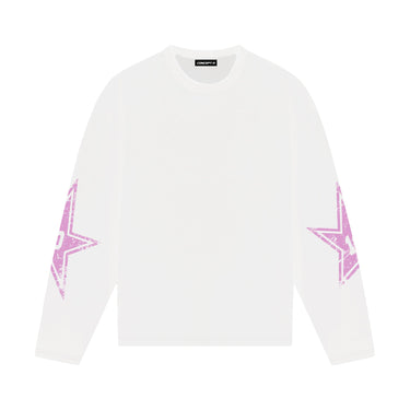 CONCEPT R - LEGACY LONGSLEEVE - WHITE PINK