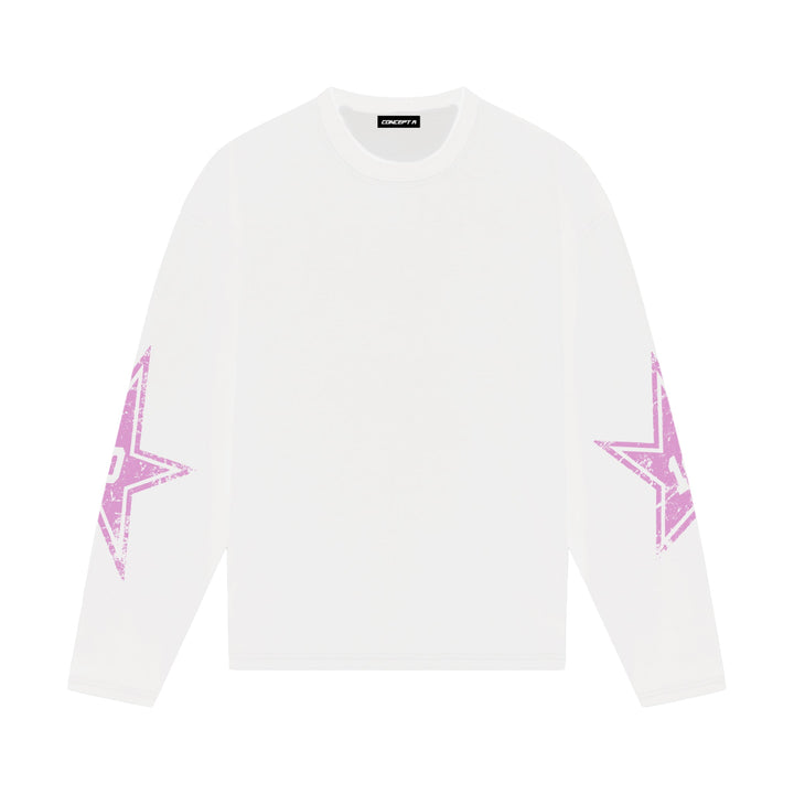 CONCEPT R - LEGACY LONGSLEEVE - WHITE PINK