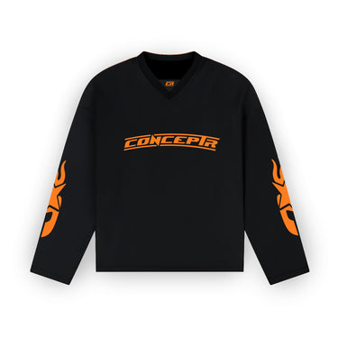 CONCEPT R - GAME CHANGER JERSEY - BLACK ORANGE