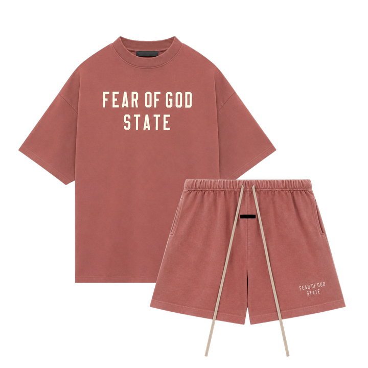 FEAR OF GOD ESSENTIALS - CRIMSON SUMMERSET