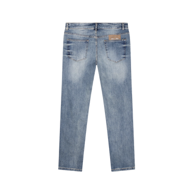 RIVERO - DESTROYER BUTTONED DENIM JEANS