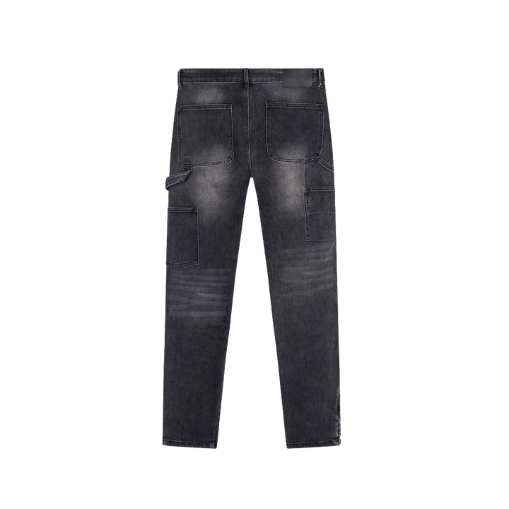 RIVERO - STRAIGHT WORKER JEANS BLACK