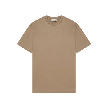 VALENZA - INTERLOCK SUPIMA T-SHIRT ALMOND