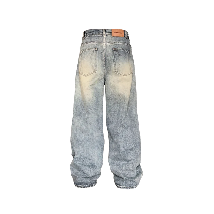 LORD CULTURE - DISTRESSED DENIM - BLUE