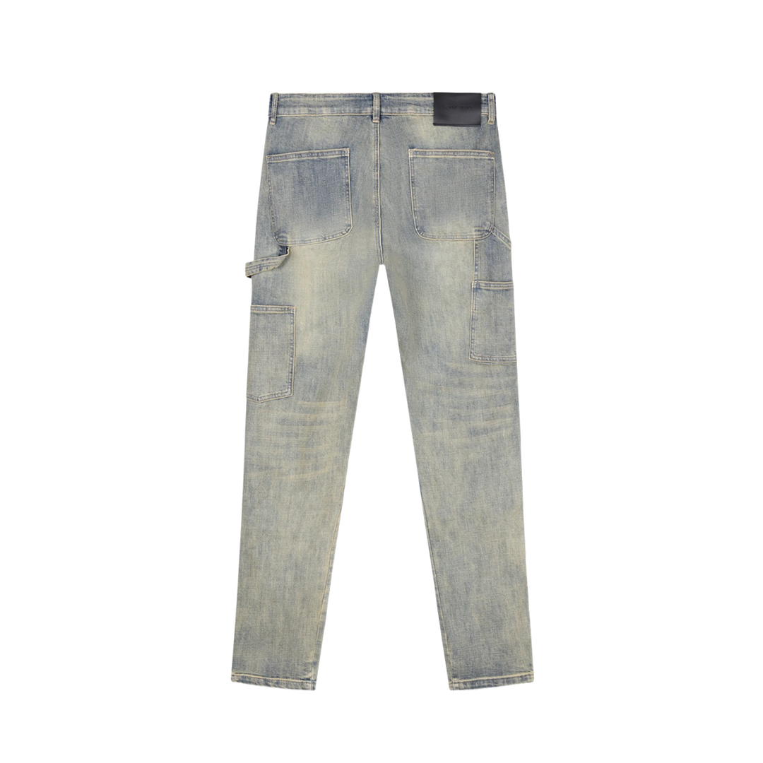 RIVERO - STRAIGHT WORKER DENIM JEANS