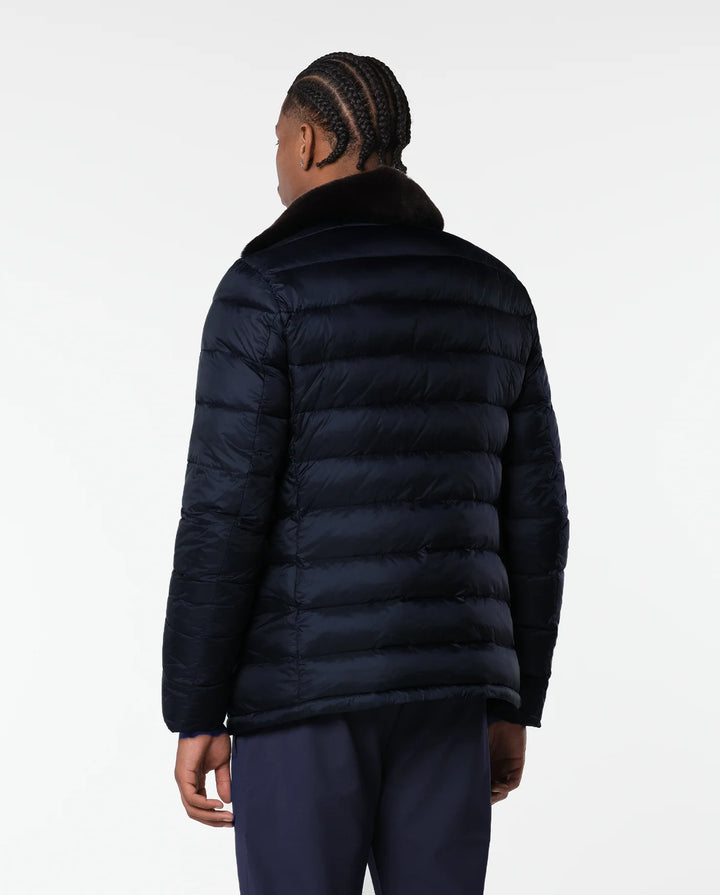 RIMA - FURNECK DOWN COAT - NAVY
