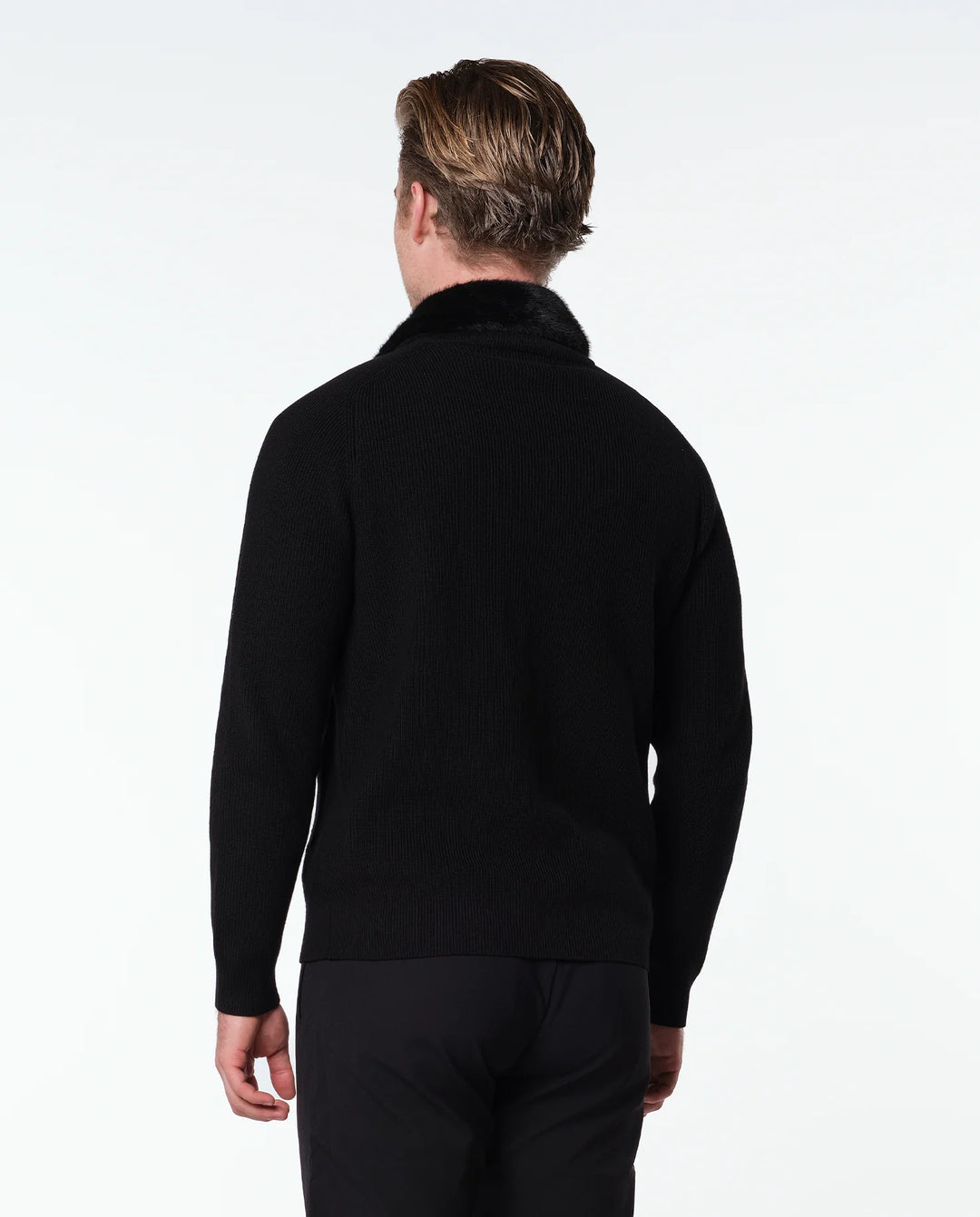 RIMA - FURNECK JACKET - BLACK