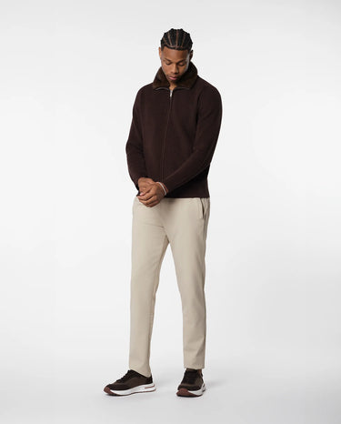 RIMA - FURNECK JACKET -BROWN