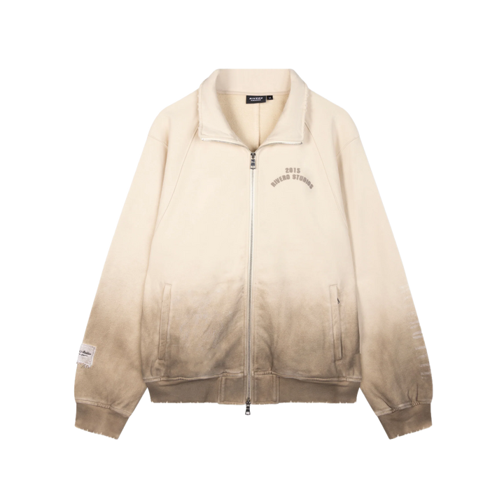 RIVERO - DUSTED STUDIO ZIP SWEATSHIRT