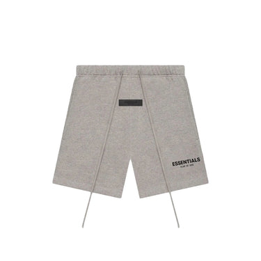 FEAR OF GOD ESSENTIALS DARK OATMEAL SHORTS