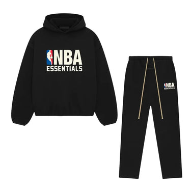 FEAR OF GOD ESSENTIALS - NBA BLACK WHITE FULL SET