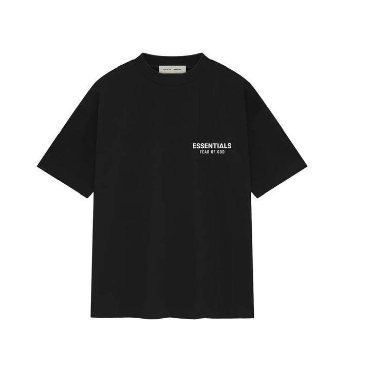 FEAR OF GOD ESSENTIALS - JET BLACK T-SHIRT