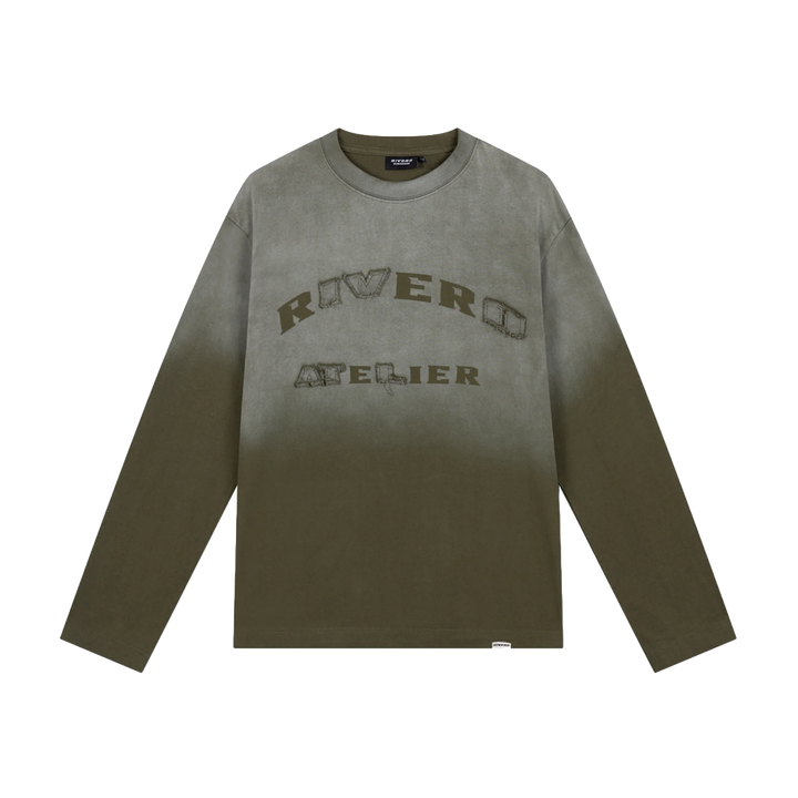 RIVERO - FOREST WASHED STATEMENT LONGSLEEVE TEE