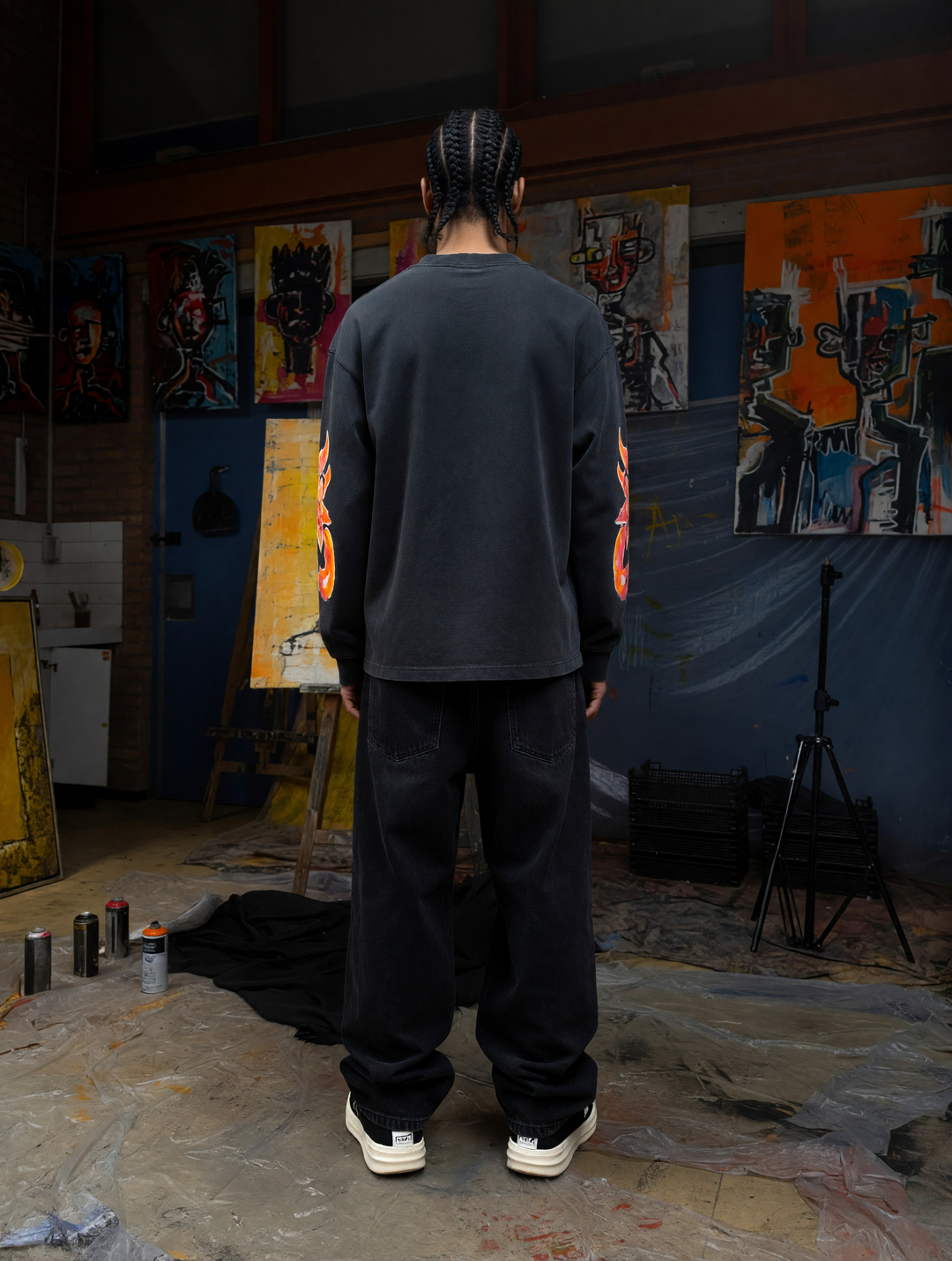 CONCEPT R x STEVEN BLANCO - LONGSLEEVE - HANDPAINTED