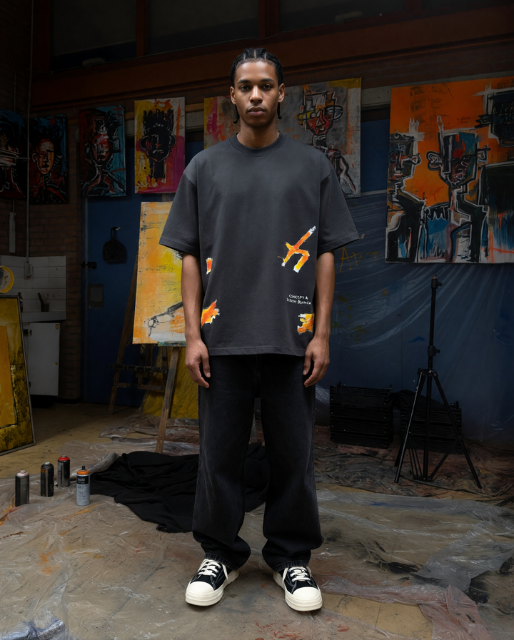 CONCEPT R x STEVEN BLANCO - T-SHIRT - HANDPAINTED