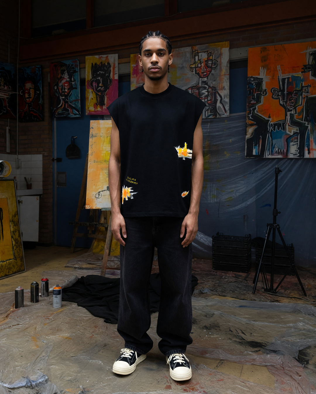 CONCEPT R x STEVEN BLANCO - CUT OFF - HANDPAINTED
