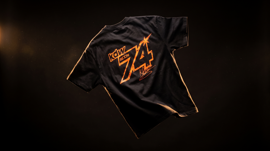 CONCEPT R X KDW - LIMITED EDITION T-SHIRT BLACK/ORANGE
