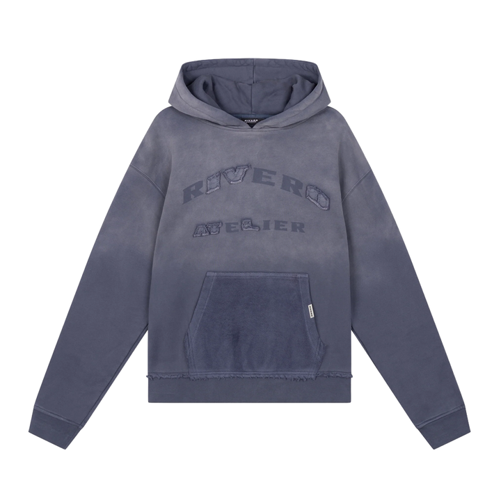 RIVERO - MIDNIGHT WASHED STATEMENT HOODIE