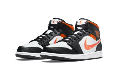 AIR JORDAN 1 MID - BLACK ORANGE
