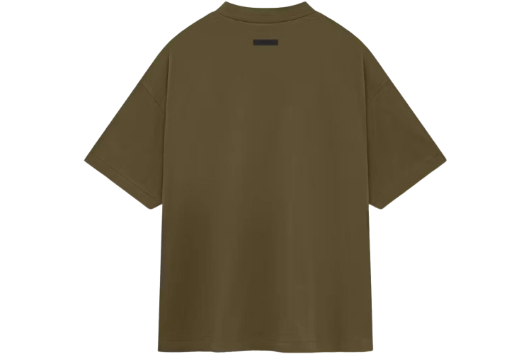 FEAR OF GOD ESSENTIALS - OLIVE T-SHIRT
