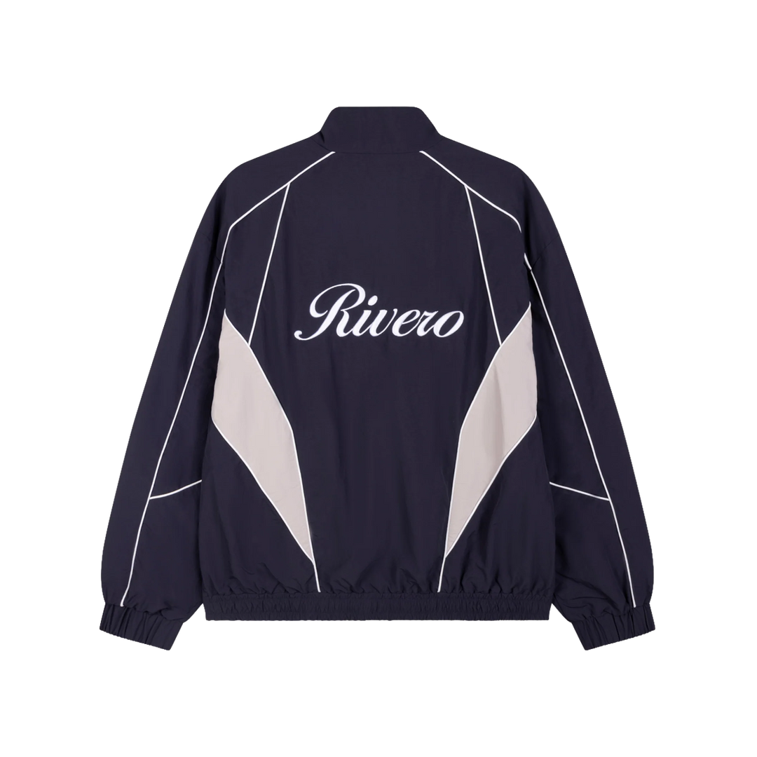 RIVERO - VECTOR TRACK JACKET NAVY /GREY