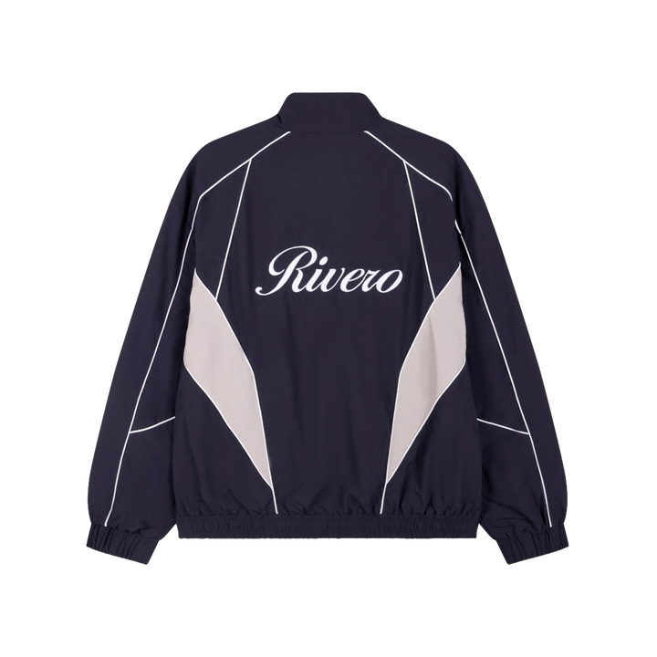 RIVERO - VECTOR TRACK JACKET NAVY /GREY