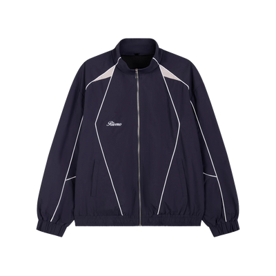 RIVERO - VECTOR TRACK JACKET NAVY /GREY
