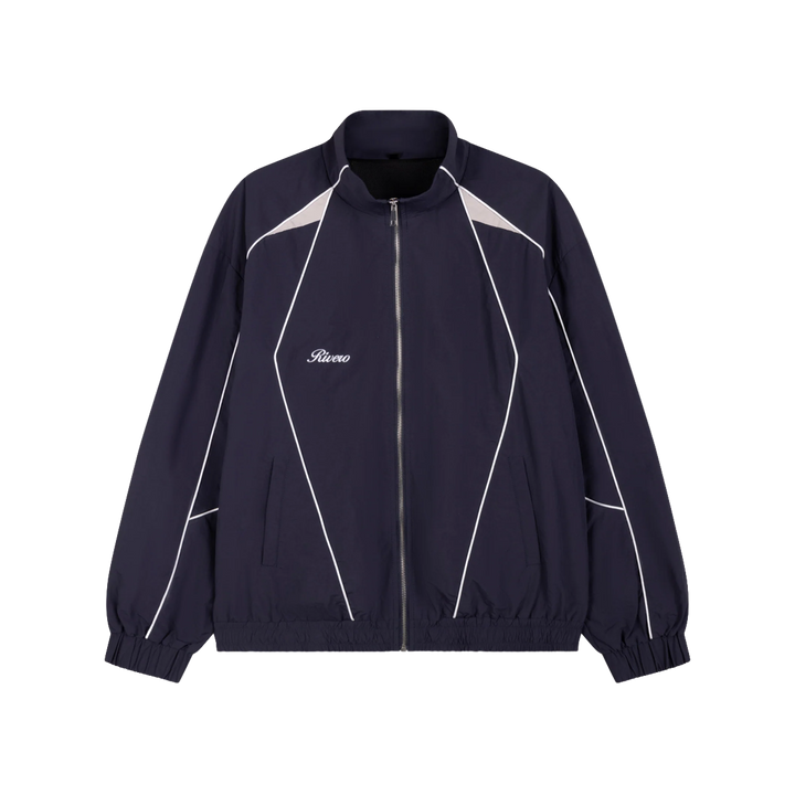 RIVERO - VECTOR TRACK JACKET NAVY /GREY