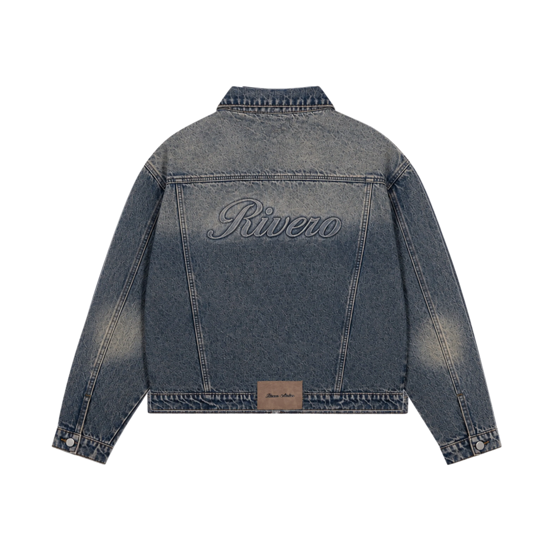 RIVERO - DENIM JACKET MIDNIGHT BLUE