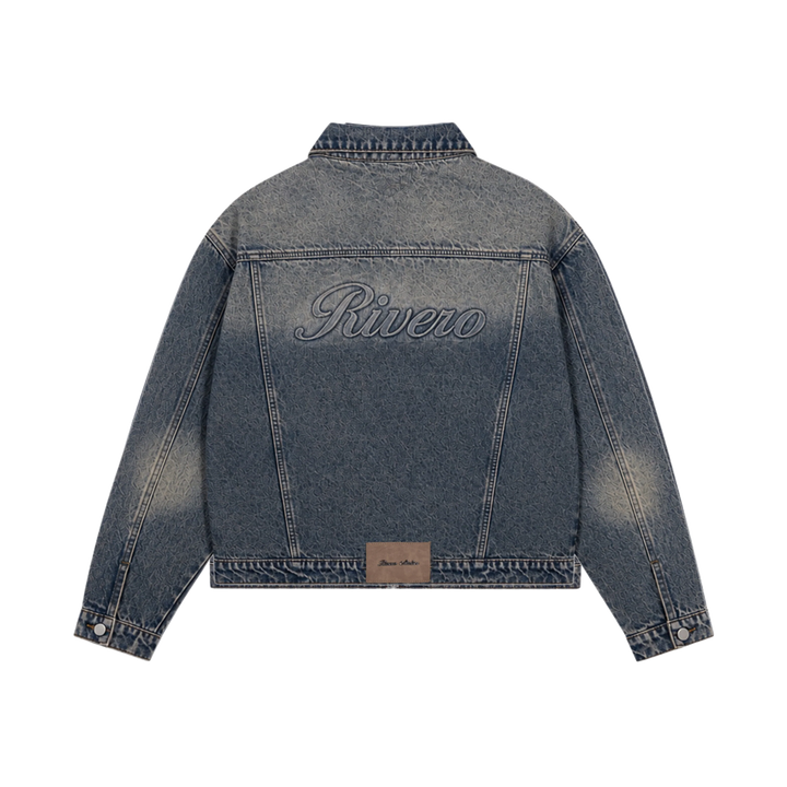 RIVERO - DENIM JACKET MIDNIGHT BLUE