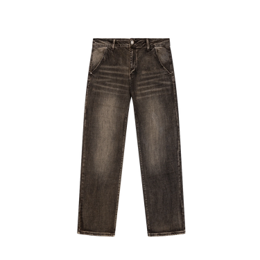 RIVERO - RELAXED SHADOW WASHED DENIM JEANS