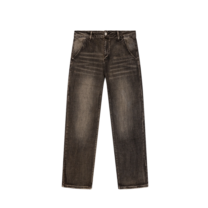 RIVERO - RELAXED SHADOW WASHED DENIM JEANS