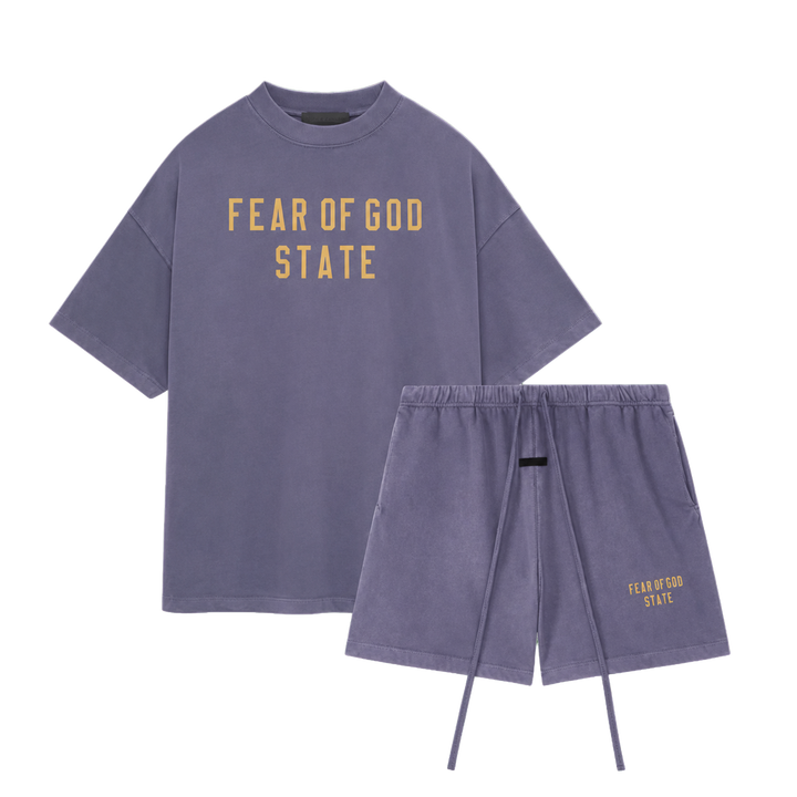 FEAR OF GOD ESSENTIALS - LAVENDER SUMMER SET