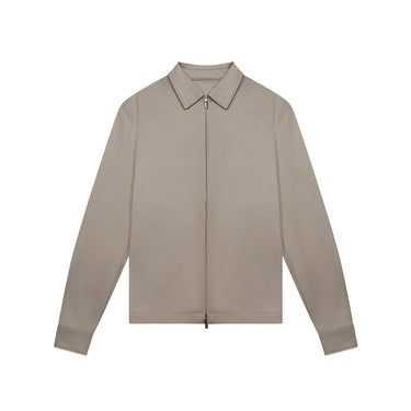 VALENZA -ZWAAR SUPIMA OVERSHIRT LEAD GREY