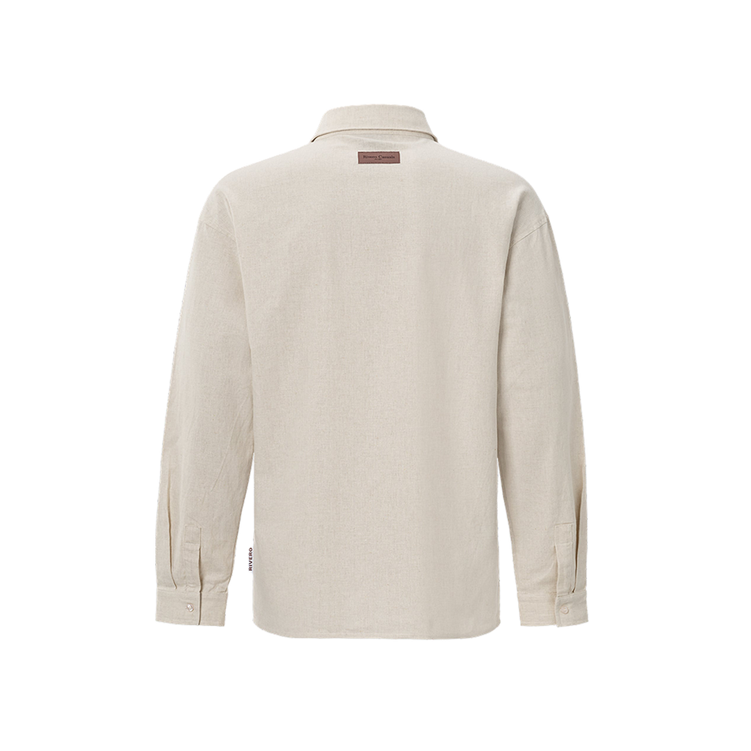 RIVERO - LINEN SHIRT SAND