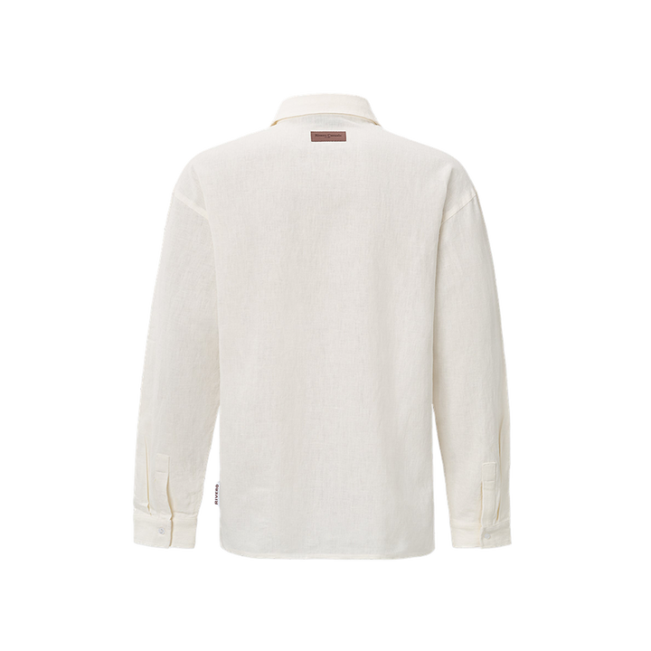 RIVERO - LINEN SHIRT WHITE
