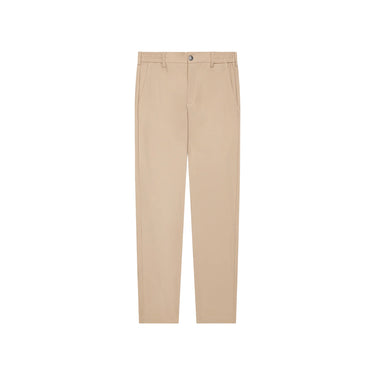 VALENZA - WARM TECH STRETCH TAPERED TROUSERS - BEIGE