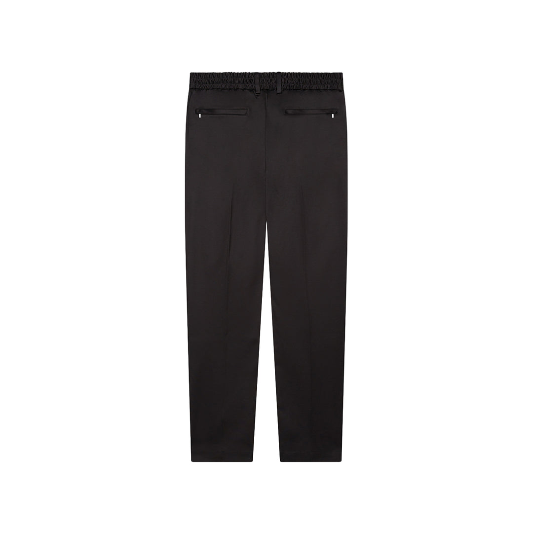 VALENZA - SUPIMA TAPERED TROUSER - BLACK