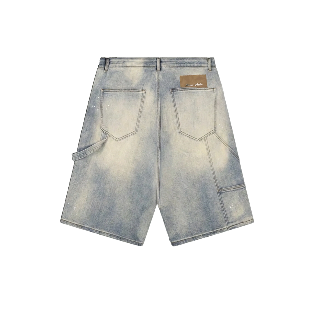 RIVERO - MIST FADE DENIM JORTS