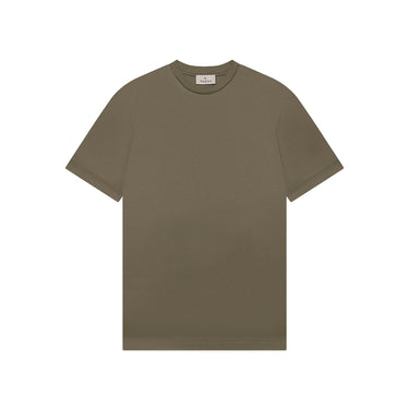 VALENZA - INTERLOCK SUPIMA T-SHIRT  - ARMY GREEN