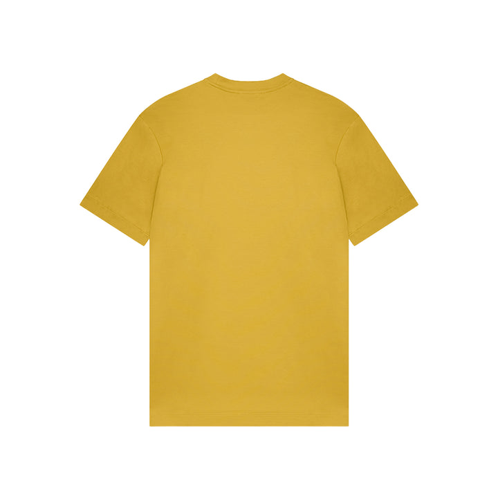 VALENZA - INTERLOCK SUPIMA T-SHIRT MUSTARD