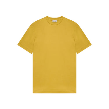 VALENZA - INTERLOCK SUPIMA T-SHIRT MUSTARD